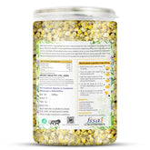 Bralcon Organic Chamomile Flower Tea - 100gm, 3.5 Ounce | Improves Sleep, Reduce Anxiety - Pure Dried Flower Detox Tea | Caffeine Free